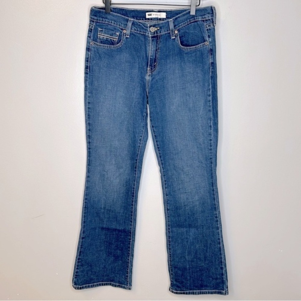 Levi's Medium Wash 515 Bootcut Denim Cotton Jeans‎ Size 8M - W29  L32